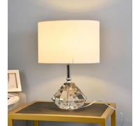 QYYZTQY Crystal Bedside Lamp American Style Vintage Table Lamp Table Lamp Bedroom Decorative Table Lamps E27 Living Room Hotel 30 * 43CM
