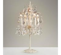 QYYZTQY Crystal Table Lamp Retro Candle Night Stand Light Romantic Bedside Lighting Fixture Home Decor Desk Lamps E14 Table Lights for Farmhouse Bedroom Living Room Restaurant
