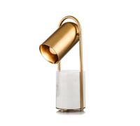 QYYZTQY Designer Desk Light Scandinavian Creative Marble Desk Lamp for Writing Desk Bedroom Sample Room Study Room Table Lamp Counter Club B&B Decoration Lighting Fixture（E26）
