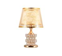 QYYZTQY Desk Lamp Bedroom Bedside Lamp High-End Crystal Table Lamp Wedding Dowry Lamp Table Light