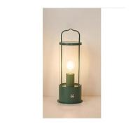 QYYZTQY Desk Lamp Bedside Table Lamp Outdoor Balcony Patio Roof Lamp Metal Handheld Horse Lamp Desktop Touch Rechargeable Table Lamps Table Light(Green)