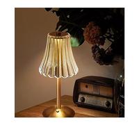 QYYZTQY Desk Lamp Crystal Retro Table Lamp Bedside Lamp Bedroom Ambiance Lamp Premium Sense Rechargeable Night Lamp American Decorative Lamp Rechargeable Dimmable Table Light