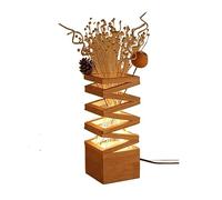 QYYZTQY Desk Lamp Decorative Table Lamp Can Be Inserted Flowers Plug-in Version of The Table Lamp Warm and Romantic for Bedroom Bedside Living Room Study Room Table Light