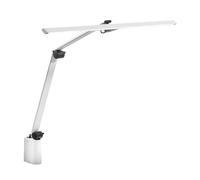 QYYZTQY Desk Lamp Desk Lamp with Clamp, 18W Auto-Dimming Eye Protection LED Light, 31.4" Long Table Lamp with Adjustable Arm for Reading, Drafting, Working Table Light
