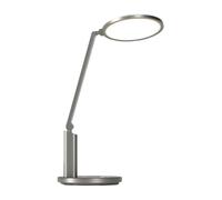 QYYZTQY Desk Lamp LED Desk Lamp for Home Office, 18W Smart Dimming Table Lamps, Eye-Protection, 3 Color Temperature Modes, 45 Min-Timer, Night Light, Gray Table Light