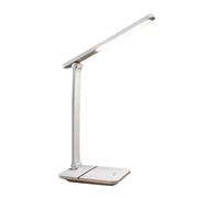 QYYZTQY Desk Lamp LED Desk Lamp with USB Charging Port, Dimmable Table Lamp Reading Light, 3 Lighting Modes, Stepless Dimming, Touch Control, Memory Function Table Light