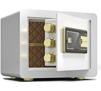 QYYZTQY Digital Safety Cabinets, Wall Fingerprint, Safe For Cash with Numerical Keys, Emergency Lock