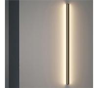QYYZTQY Dimmable LED Linear Slender Bar Wall Light for Bathroom Mirror Corridor Aisle Living Room Bedroom Bedside Background Mounted Lamp
