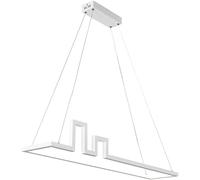 QYYZTQY Dimmable Square Tower Linear Chandeliers Adjustable Kitchen Island Pendant Light, Chandelier