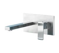 QYYZTQY Embedded Wall Mounted Hot & Cold Faucet Set for Washbasin Basin Mixer Tap with Hidden Sleek Bathroom Fixture Space Saving Solut