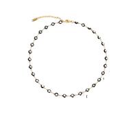 QYYZTQY Evil Eye Necklace For Women and Men, Colorful Evil Eye Chain Necklace Eye Necklaces Turkish Eyes Hiphop Necklace, Evil Eye Necklace Gold, Evil Eye Choker, Evil Eye Necklace For Men