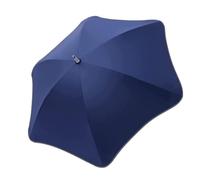 QYYZTQY Extra Large Windproof Golf Waterproof Manual Canopy with Vented Sun & Rain Protection, Oversized Blue Stick Umbrella for Outdoor Use