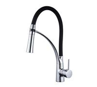 QYYZTQY Faucet Kitchen Sink Copper Pull Dish Cold and Hot Water Tap