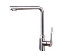 QYYZTQY Faucet Way Stainless Steel Brushed ° Rotation Straight Drink Water Single Hole Kitchen Sink faucets Shower Head