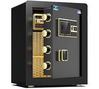 QYYZTQY Fireproof Waterproof Cabinet Safes Electronic Digital Security Wall Safe Box Cashngbox with Number Keys Emergency Lock for Home Office/Coffee