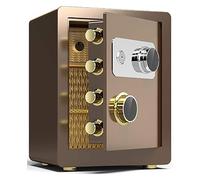 QYYZTQY Fireproof Waterproof Safe Box, Safe Cabinet Safes Home Safes Mechanical Lock with Key,Small Household 40cm Mechanical Password Safe,Invisible Anti-Theft Safe Box,Safes for Home Fireproof