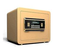 QYYZTQY Fireproof Waterproof Safe Box, Safe Quality Goods Safe Box, Digital Security Safe Box, Cash Strongbox Wall- in Style with Number Keys Emergency Lock Safe, Jewelry Cash Document for Home Office
