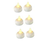 QYYZTQY Floating Candles 6 Pcs Waterproof Tea Lights White Waterproof Light Electronic Electronic Candle Light