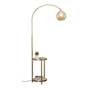 QYYZTQY Floor Lamp Floor Lamp with Table for Living Room-Marble Base Tall Stand Up Light with Table, Standing Lamps for Bedroom Office Standing Lamp