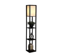 QYYZTQY Floor Lamp for Living Room Floor Light USB Charging Port Living Room Bedroom Home Vertical Wood Table Lamp Floor Light Standing Lamp Standing Lamp Standing Light (Color :, Size : Penda