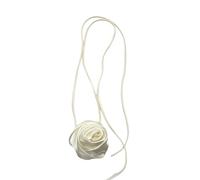QYYZTQY Flower Choker For Women and Girls, Retro Style Handmade Rose Necklace Elegant Collar Bohemian Exaggerated Flowers Velvets Clavicle Chain Adjustable Rope Choker, Flower Choker Necklace For