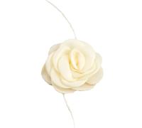 QYYZTQY Flower Choker For Women and Girls, Romantic Gothic Big Rose Flower Clavicle Chain Necklace For Women Ladies Adjustable Rope Choker, Flower Choker Necklace For Woman