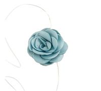 QYYZTQY Flower Choker For Women and Girls, Romantic Gothic Big Rose Flower Clavicle Chain Necklace For Women Ladies Adjustable Rope Choker, Flower Choker Necklace For Woman