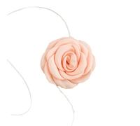 QYYZTQY Flower Choker For Women and Girls, Romantic Gothic Big Rose Flower Clavicle Chain Necklace For Women Ladies Adjustable Rope Choker, Flower Choker Necklace For Woman