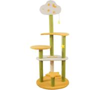 QYYZTQY for Large Kitten Integrated Tree Column Big Scratching Board Climbing Frame Jumping Platform Cat Vision