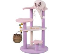 QYYZTQY for Large Tree Tower Column Big Board with Scratching Posts Climbing Frame Jumping Platform Cat Vision