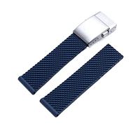 QYYZTQY For Strap Soft Silicone Rubber Watch Band 22mm 24mm WatchBand Bracelet For Navitimer/Avenger/Superocean