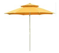 QYYZTQY Garden Tiltable Double-Top Parasol, Detachable Round Umbrella, for Outdoor, Courtyard, Terrace