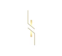 QYYZTQY Geometric Metal Linear LED Sconces Vanity Mounted Lamp Light Fixtures for Bedroom Living Room Hallway Stairway Wall Light(Gold,100cm)