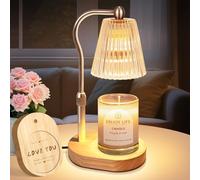 QYYZTQY Gifts Women, Candle Warmer Lamp with Adjustable Height Timer Dimmer,Vintage Home Decor for Scented Jar