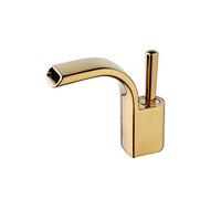 QYYZTQY Gold Bathroom with Single Handle Brass Deck Mount Basin Faucet Hot and Cold Sink Mixer Tap for Lavatory Bathroom,C(A)