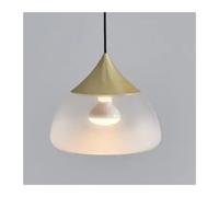 QYYZTQY Gold Clear - Glass Lights Mist Pendant Lamp Dinning Room House Bar Coffee Shop Bottl, Chandelier