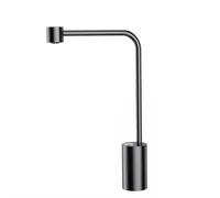 QYYZTQY Gray Push Button Filter Taps Kitchen Faucet Single Cold Water Tap