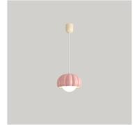 QYYZTQY Hanging Ceiling Lamp Compatible with Bedroom Pendant White Milk - Orange MI-NI Pink Chandelier