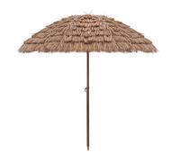 QYYZTQY Hawaii Umbrella,Thatched Patio Garden Parasol with Tilt,Tropical Outdoor Beach Carrying Bag,Portable Straw Table Umbrella (160cm/5.2ft)