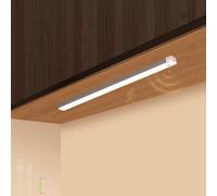 QYYZTQY Indoor Dimming Light Motion Sensor Lamp with Switches Brightness Levels USB Rechargeable Wall Battery Operated for Bedroom Corridor (Warm Light,10cm)