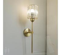 QYYZTQY Indoor Industrial with Remote Control Lights 2700K-6500K Dimmable Wall USB Rechargeable Crystal Lampshade Iron for Office Living Room (A)