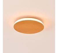 QYYZTQY Italian Minimalism LED Flush Mount Ceiling Light Three Color Temperature Adjustable Ceiling Lighting Wall lamp and Ceiling lamp Dual Purpose Lighting Fixture for Bedside Bedr (Color : Natural)