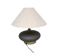 QYYZTQY Japanese WABI-sabi Style Ceramic Desk Light Retro Bedroom Bedside Desk Lamp For Tea House Living Room Counter Background Wall Table Lamp Hotel Guest Room B&B Attic Decoration Lighting Fixture