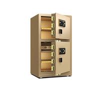 QYYZTQY JCNAGXY Fingerprint Security Safe Lock Cabinets Strong Solid Steel Safety Money es for Home Office Cash Use Storage Jewelry Documents Valuable