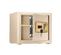 QYYZTQY JCNAGXY Safes Safety Fingerprint Key Operation Steel Cash Report for Storing Valuables Gold * 30Cm Safe Interesting Life