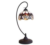 QYYZTQY Lamp Bedside Lamp with Stained Glass Shade Butterfly Table Lamp for Bedroom Bedside Study Hotel Lighting Needed