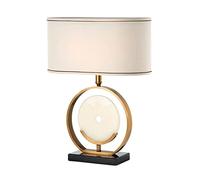 QYYZTQY Lamp for Desk Bedside Table Lamp Chinese Marble Table Lamp Bedside Lamp, Living Room Office Desk Lamp Desk Led Lamp