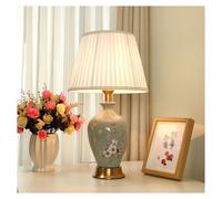 QYYZTQY Lamp for Desk Ceramic Table Lamp Living Room Bedroom Bedside Counter Lamp Hotel Room Decoration Table Lamp Desk Led Lamp(B)