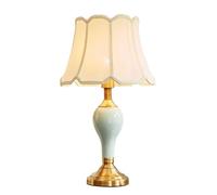 QYYZTQY Lamp for Desk Ceramic Table Lamp Retro Living Room Study Creative Decorative Table Lamp Home Bedroom Bedside Lamp Desk Led Lamp(A)