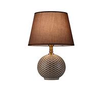 QYYZTQY Lamp for Desk Chinese Bedside Lamp Bedroom Ceramic Table Lamp, Used in Study Room Living Room and Office Decoration Table Lamps Desk Led Lamp(B)